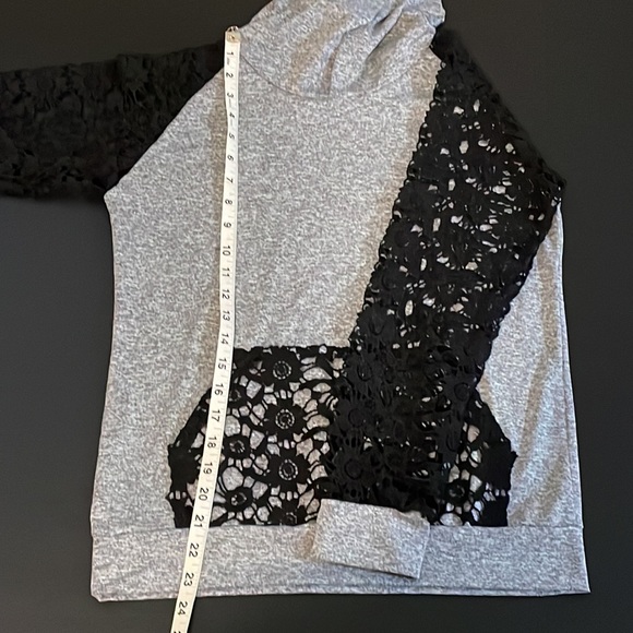 Unbranded, Knit Sleeved Hoodie, small - Picture 5 of 7